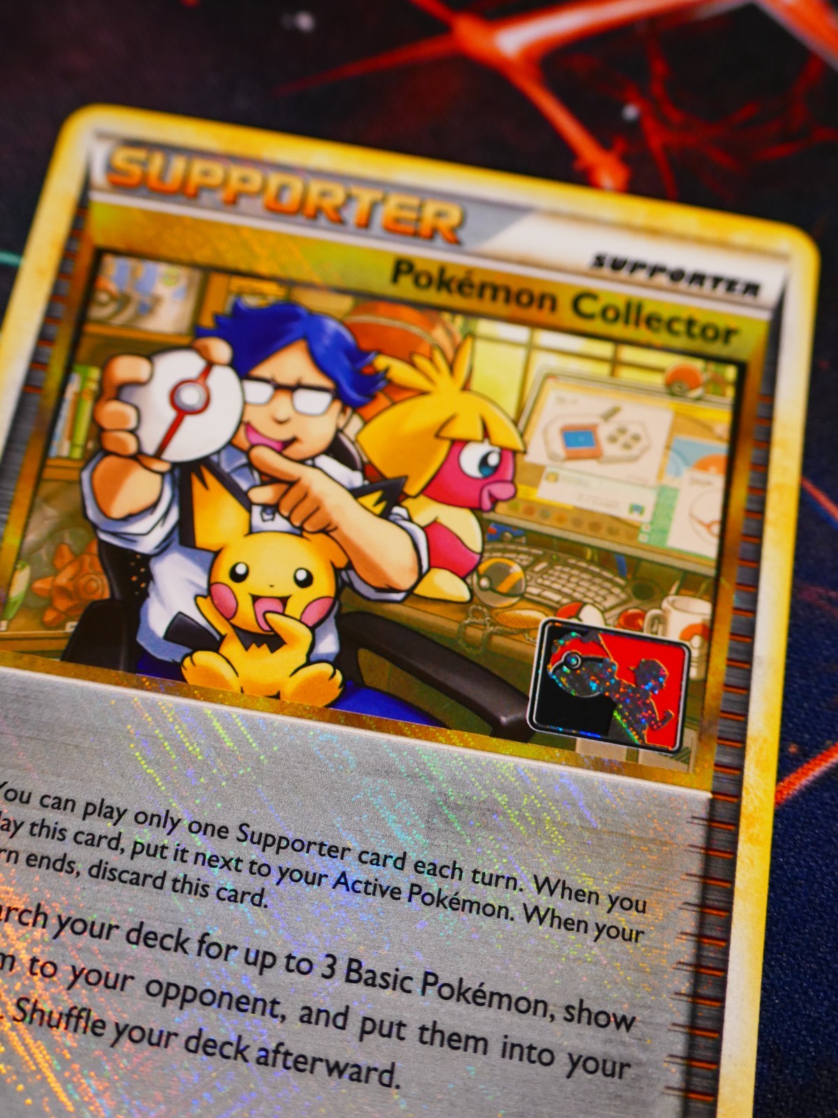LP (League)POKEMON COLLECTOR Card HEARTGOLD SOULSILVER 97/123 Reverse Holo Promo