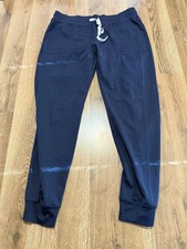 ZYIA Active Pants Mens XL Jogger Pants Blue Tie Waist Athletic Wear Activewear