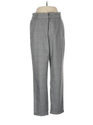 Amisu Women Gray Dress Pants 8