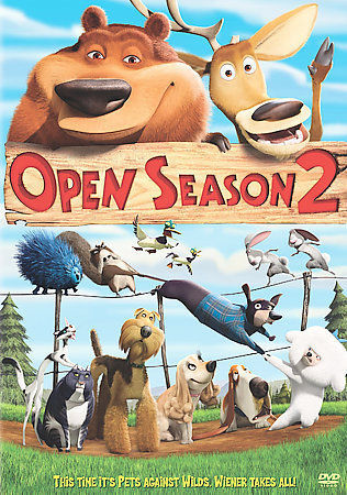 Open Season 2 (DVD) DISC & COVER ART ONLY NO CASE ships with TRACKING