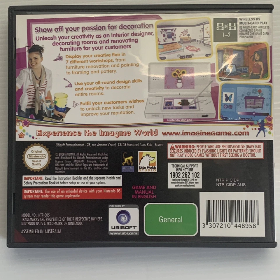 Imagine Interior Designer Nintendo DS Game Complete with Manual - Image 4 of 4