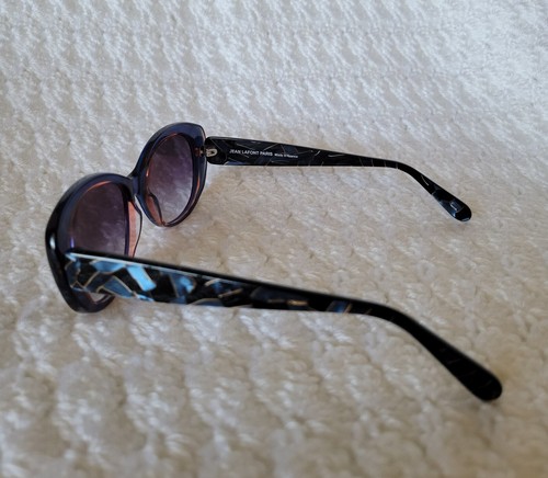 Jean Lafont Paris Darjeeling 3100 Blue Sunglasses with case. (53 15 142) NWOT - Picture 5 of 12