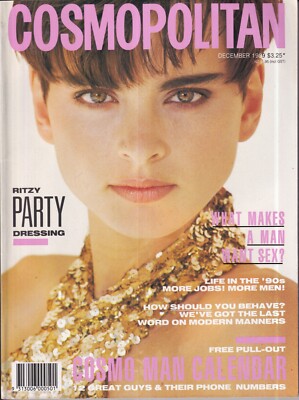 Cosmopolitan Australia magazine - December 1989 - Claudia