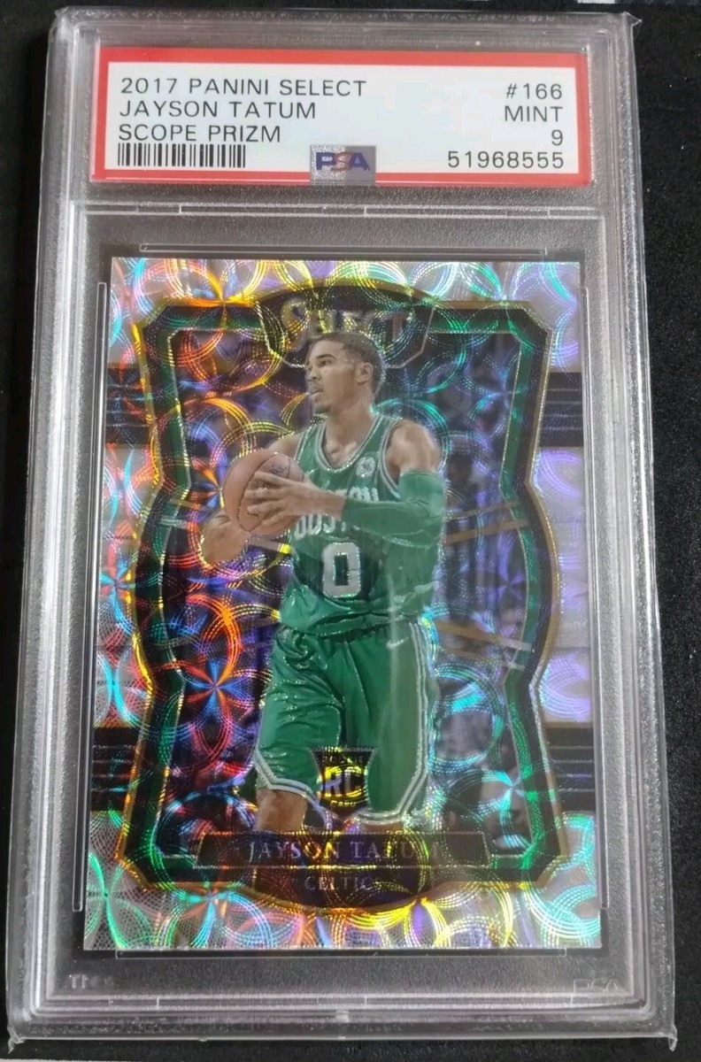 その他 panini SELECT PRIZM JAYSON TATUM PSA 9 2017-18 Select Jayson Tatum #93 Premier Level Scope Prizm