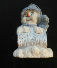 Vintage 1999 The Encore Group Tobaggonin Xmas Snow Buddies Hanging Ornament