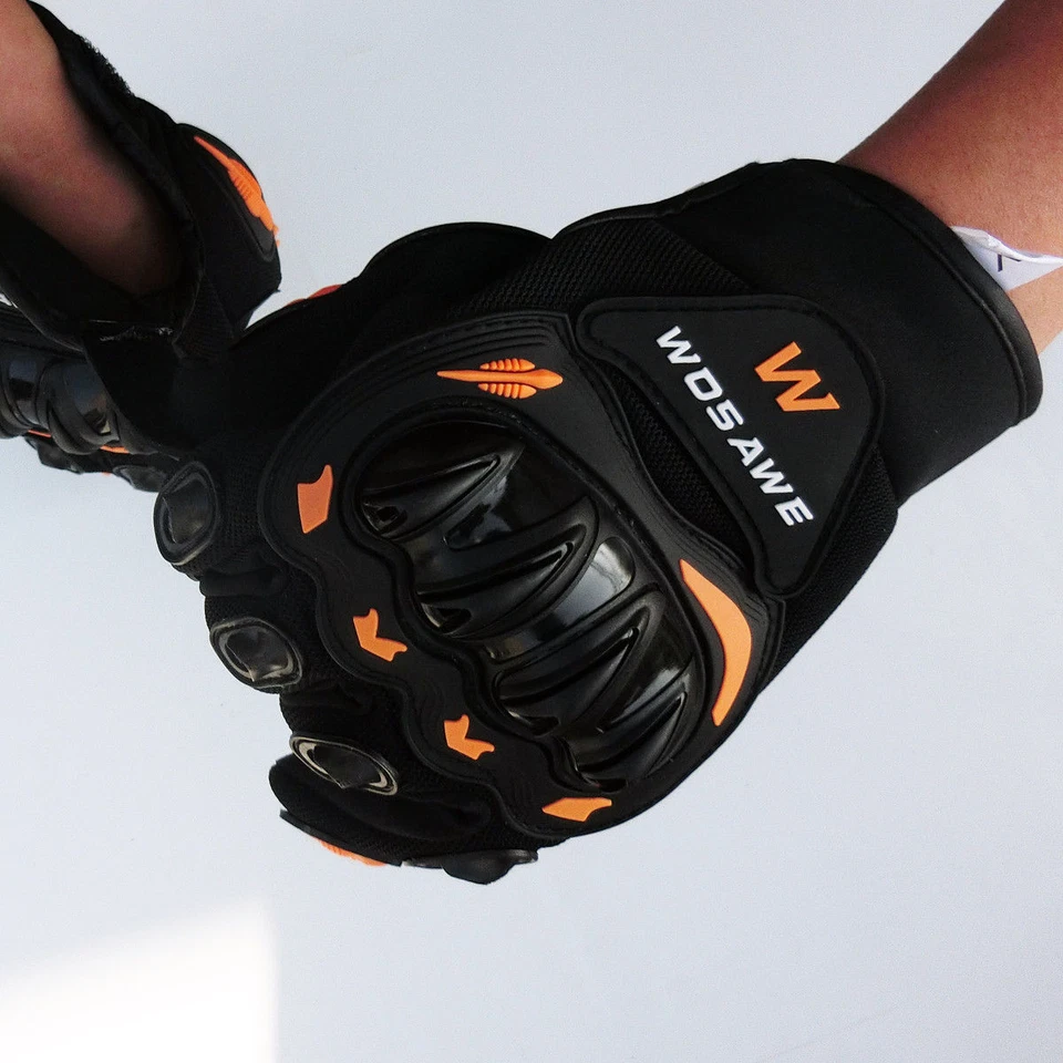 Guantes Motociclista Motocicleta Bicicletas Ciclismo de Montaña Gótico Carreras CICLISMO Dedo Completo Foto 2 de 4