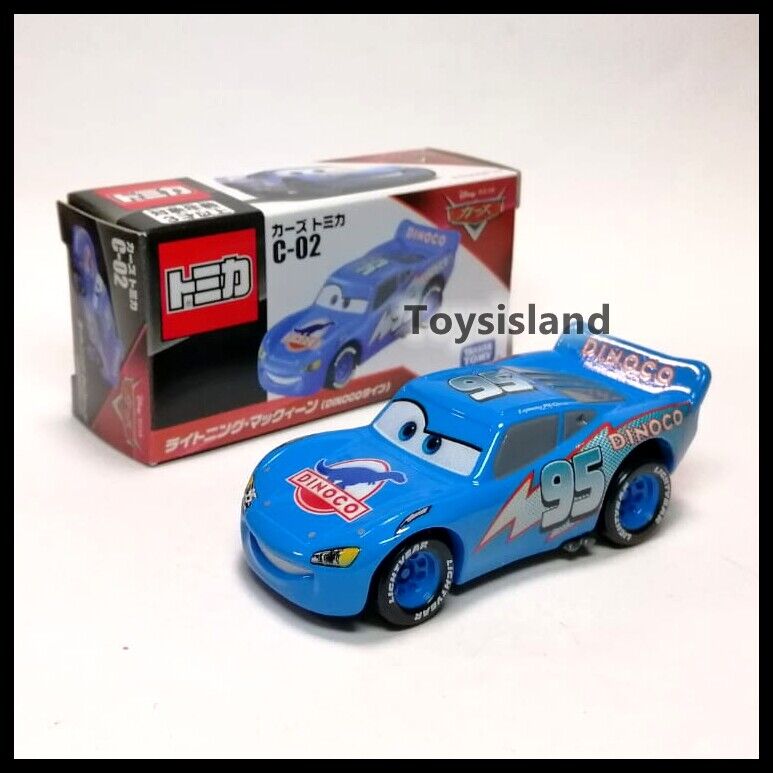 Mini Car Lightning McQueen Dinoco Type Cars TOMICA C 02 - Meccha Japan