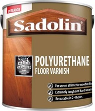 Sadolin Polyurethane Floor Varnish Clear Gloss 2.5L