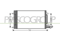 Prasco AD120C001 Kondensator, Klimaanlage FüR Audi Seat Skoda VW