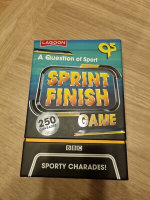 The Lagoon Group BBC Eine Frage des Sports Sprint Finish Kartenspiel Scharaden 12+