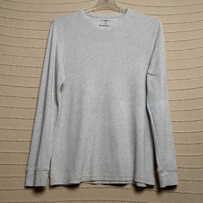 Urban Pipeline Shirt Mens Large Beige Thermal Sweater Lounge