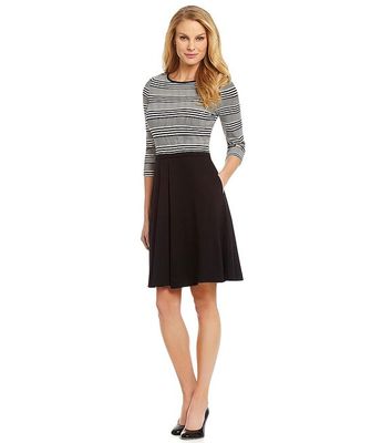 fit flare work dress Fit and Flare Versatile Elegance Dress main image 0