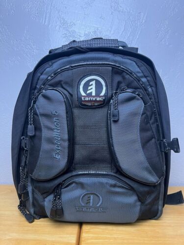 Tamrac Expedition 5 Model 5575 Camera Backpack Black Gray Photography