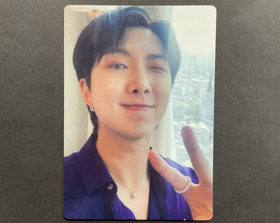 BTS MERCH BOX 10 トレカ ジョングク 韓国 BTS MERCH BOX #10 Official Photocard Photo Card PC RM J-HOPE