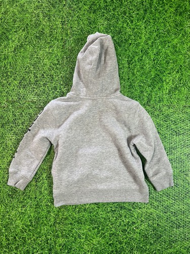 Carhartt Hoodie Kids Size 4 Gray Sleeve Hit Pocket 14 X 16 - Picture 5 of 7