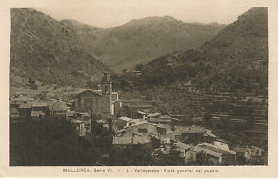 AK Mallorca. Valldemosa. Vista general del pueblo