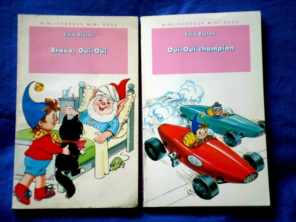 lot de 2 OUI-OUI / Enid Blyton / premières lectures bibliothèque rose - Photo 1/1