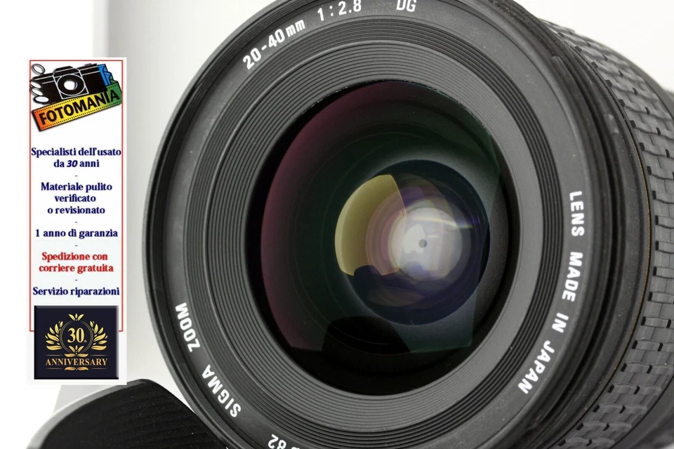 Sigma 20-40mm F 2.8 Dg For Nikon Af Warranty 1 Year - Image 3 of 4