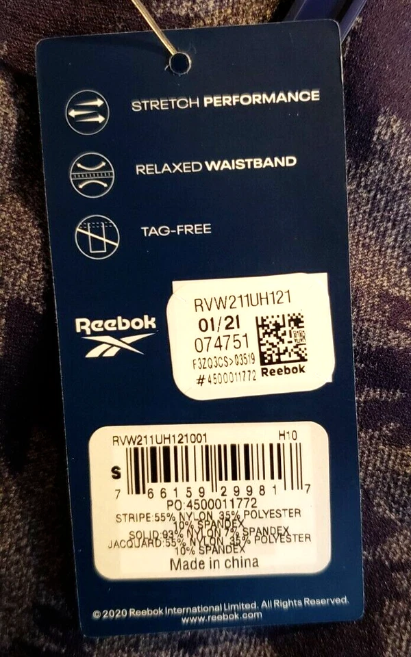 Reebok Women's Briefs S Boyshorts 4 Pack Seamless Performance Training Stretch - Image 3 of 4