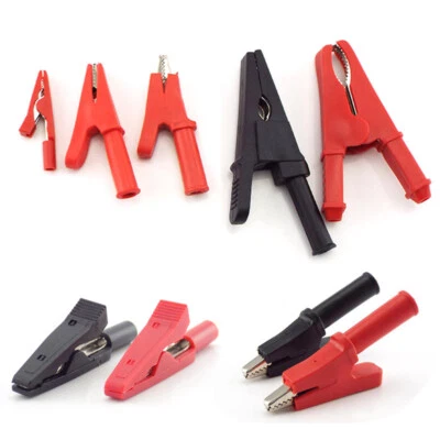 20/50A Plastic Crocodile Clip Probe Test Alligator Multimeter car Battery Clamp
