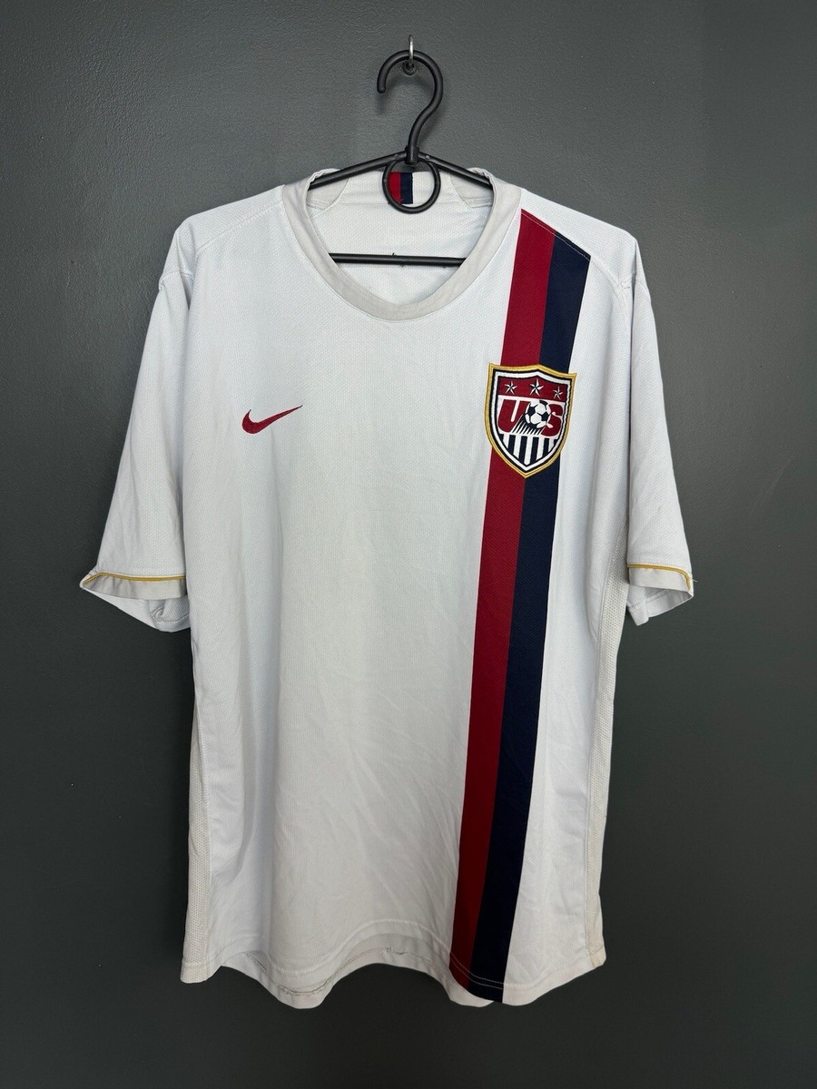 USA NATIONAL TEAM 2006/2008 HOME FOOTBALL SHIRT NIKE SOCCER JERSEY