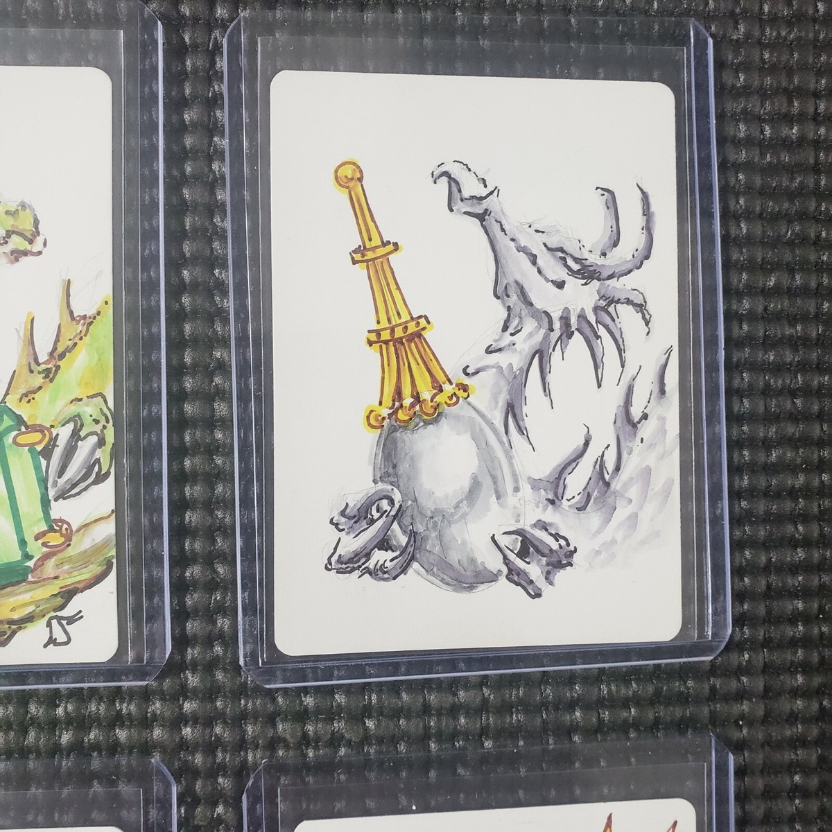 MTG MOX SET Sketch Dan Frazier Dragons Art Magic Artist MTG MOX SET Sketch Dan Frazier Dragons Art Magic Artist