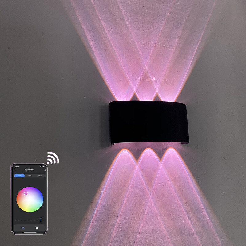 Led Wall Sconces That Change Colors Wireless RGB Color Changing Wall
