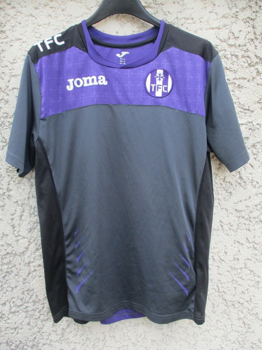 MAILLOT TOULOUSE TFC 2016 2017 JOMA home football shirt jersey violet S EUR 53,22 - FR