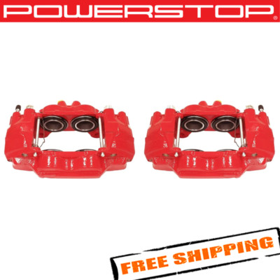 Power Stop S2984 Performance Fixed Front Brake Calipers for 05-20 Toyota Tacoma