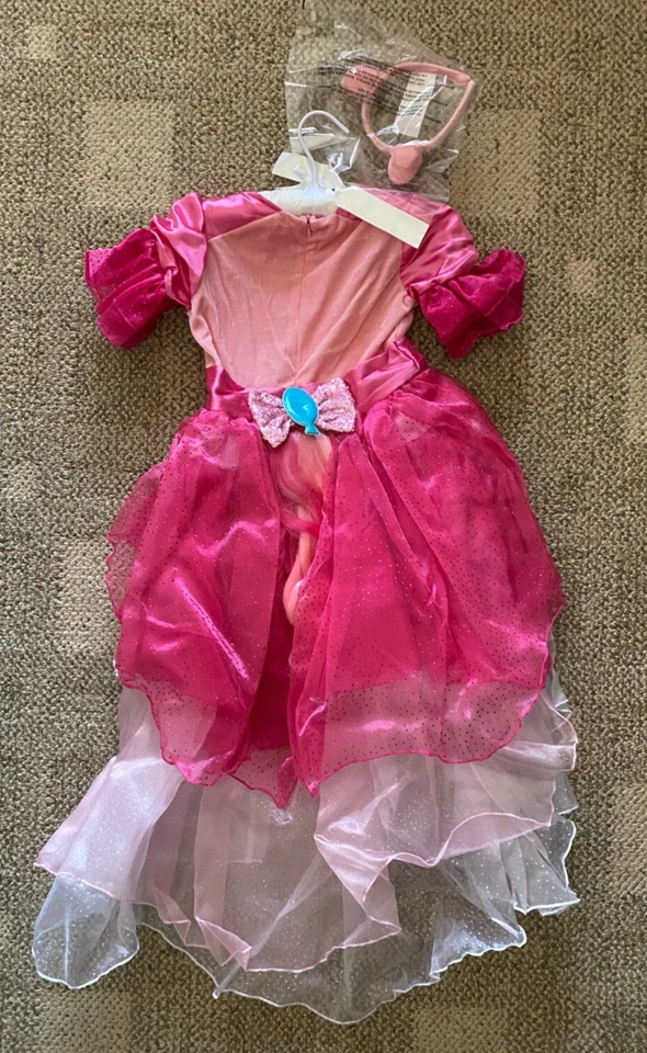 Disfraz My Little Pony Pinkie Pie Persiguiendo Luciérnagas Ultimate Niñas Talla 6 Foto 3 de 4