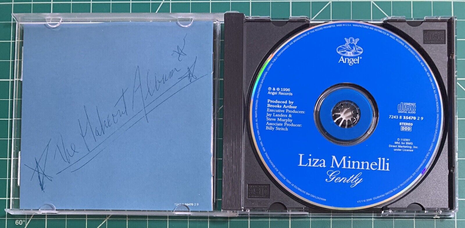 LIZA MINELLI CD: "GENTLY" 1996