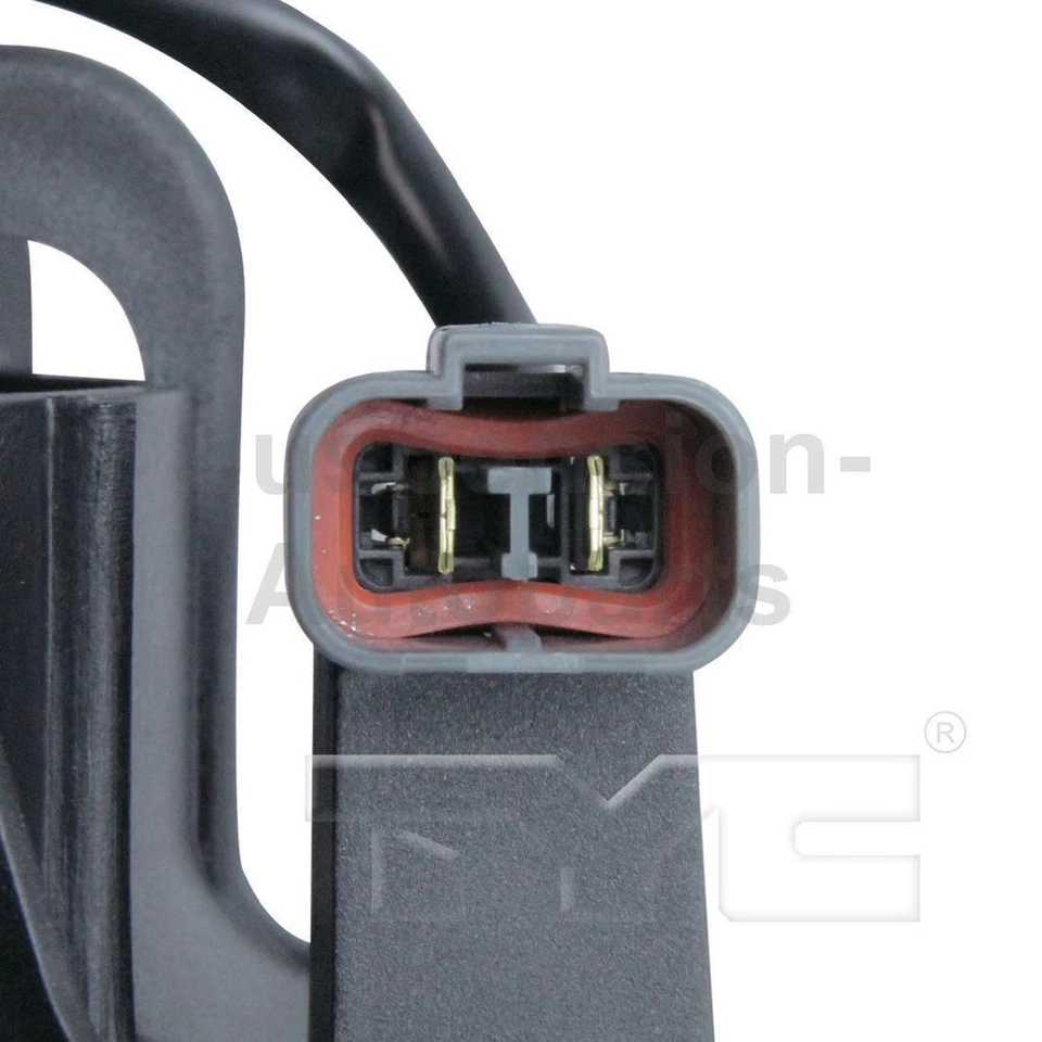 Ventilador de refrigeración del motor derecho TYC para Honda Civic_SU 2001 2002 2003 2004 2005 Foto 3 de 3