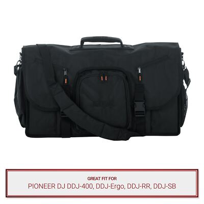 Gator Cases 25'' Messenger Bag fits PIONEER DJ DDJ-400, DDJ-Ergo, DDJ-RR, DDJ-SB