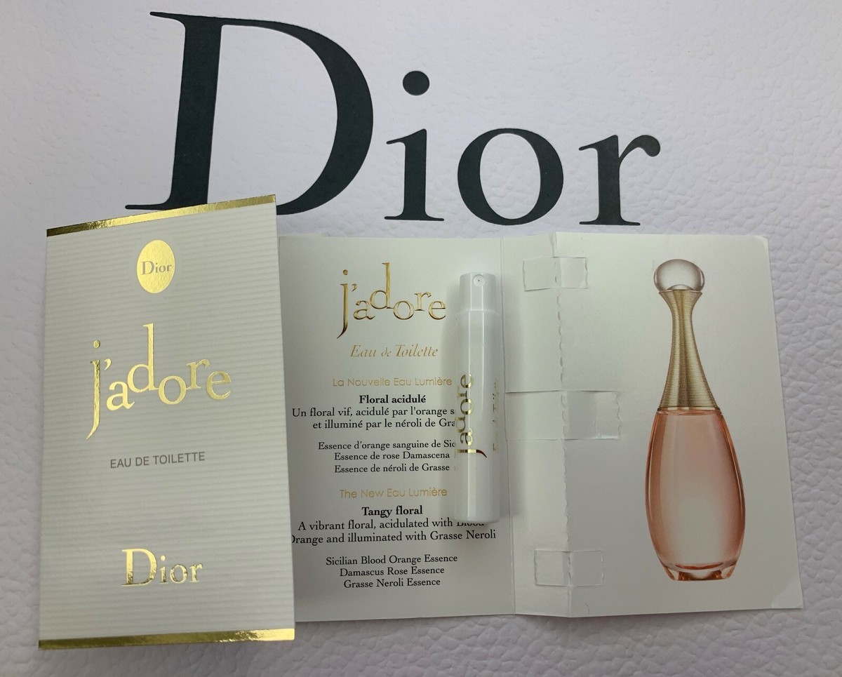 Christian DIOR J'adore EAU DE Toilette EDT 1ml x 5 | eBay