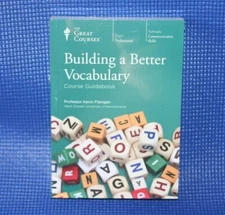 The Great Courses ~ Building a Better Vocabulary ~ DVDs/Book ~ Brand NEW!