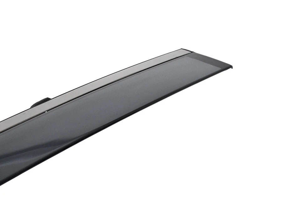 Viseras de pozo para 2021-2024 2022 2023 21 Acura TLX 6 PIEZAS Visera de ventana Borde negro Foto 4 de 4