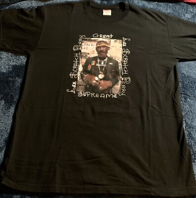 Lee Perry Supreme T-Shirt XL 2010 Dub Reggae Super Ape | eBay