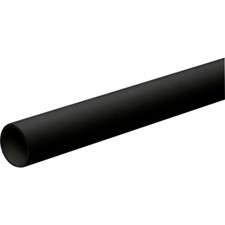 Solvent Weld PVC Plastic Overflow Pipe 21.5mm White,Black,Length Choice 