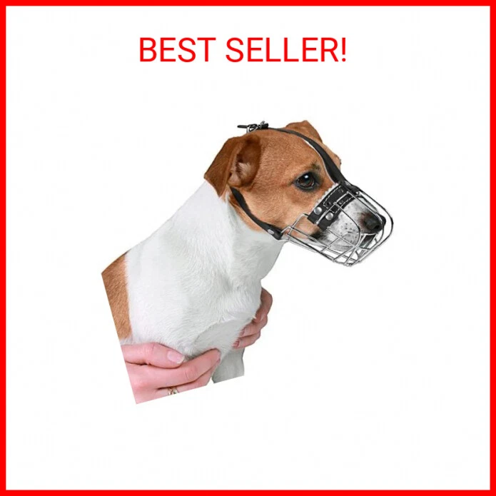 BronzeDog Wire Basket Dog Muzzle Jack Russell Terrier Metal
