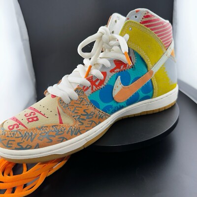 nike sb dunk high thomas campbell what the dunk