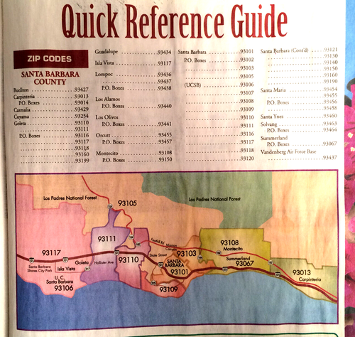 SANTA BARBARA YEAR '2014 WHITE & YELLOW PAGES COMMUNITY TELEPHONE DIRECTORY BOOK - Picture 3 of 20