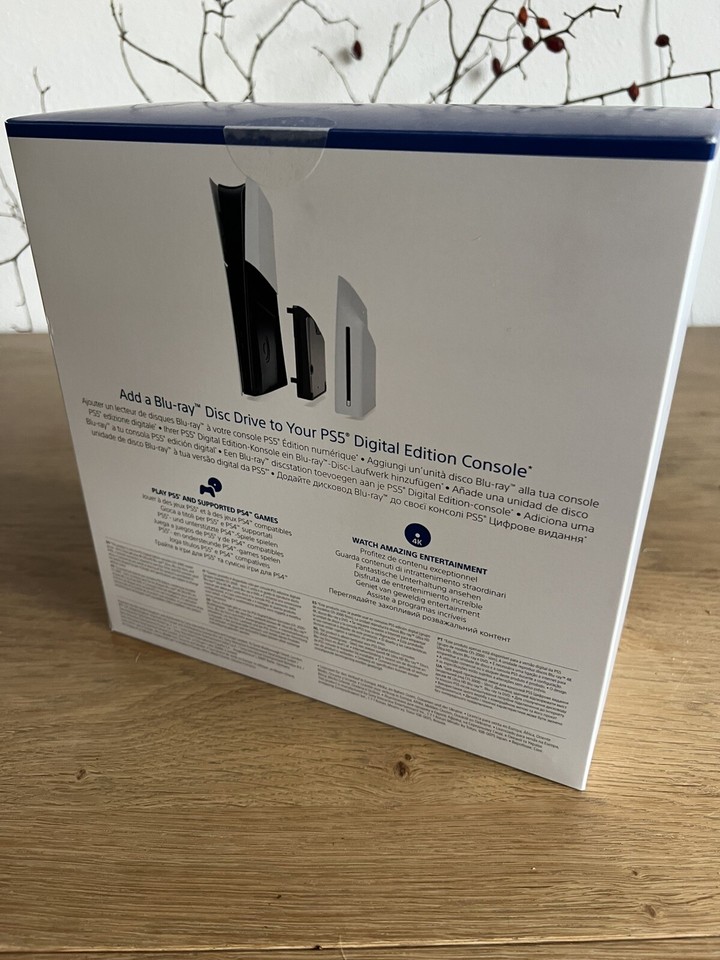 Sony Playstation 5 Disk Bluray Laufwerk für PS5 Slim Digital & PS5 Pro