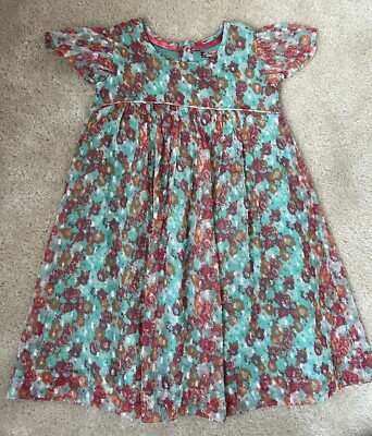 Ruby & Bloom Girls Easter Picture Dress Size 4 Years