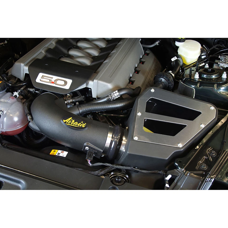 Производительная система впуска холодного воздуха Airaid 455-328 для Mustang GT 5,0 л V8 2015-17 годов выпуска - Изображение 3 из 4