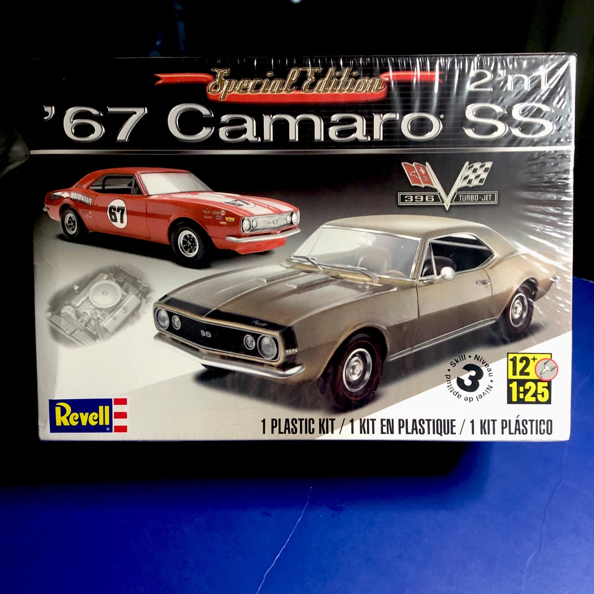 Revell 67 Camaro SS 2 n 1 Special Edition 1 25 Plastic Model Kit New F S 2014