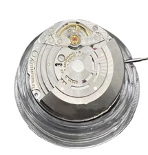 VS 3135 movement with blue hairspring 116610 with lettering on the plate.