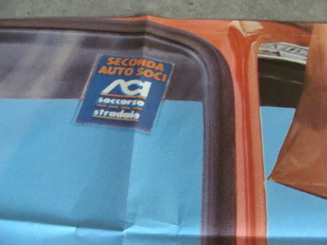 Poster Fiat 127 ACI - Immagine 3 di 4