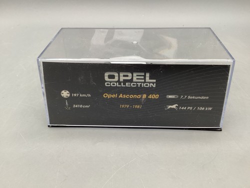 Modellini auto 1:43 De Agostini Opel Collezione Ascona B 400 1979-1981 in vetrina - Foto 10 di 10