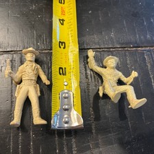 Vintage 1950s Marx Roy Rogers Play Set Vinyl Roy Rogers 2x