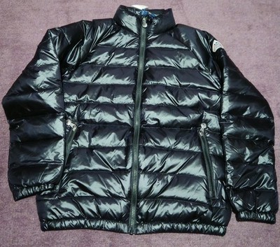 Pyrenex gefütterte Jacke Mädchen schwarz glänzend 14 Jahre UVP 285 £ #AS497